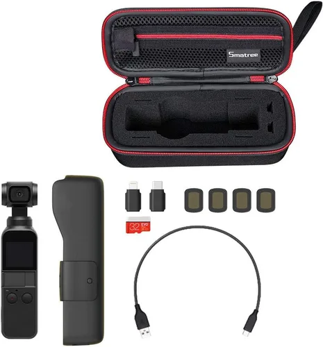 Vista 3 de Smatree Estuche rígido compatible con DJI Osmo Pocket 2/DJI Osmo Pocket (XS)