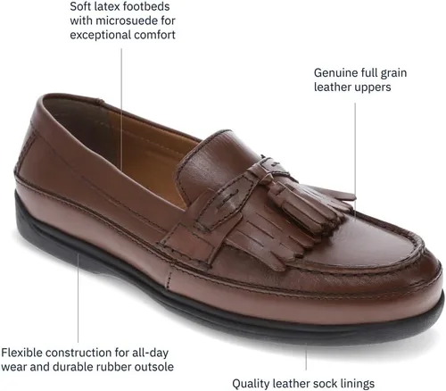 Vista 7 de Dockers Sinclair Kiltie mocasín sin cordones, para hombre