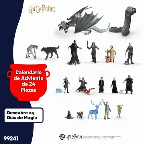 Vista 5 de Schleich Harry Potter - Calendario de Adviento de 29 figuras de Harry Potter 2026 99241