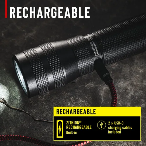 Vista 8 de Coast G60R linterna LED recargable impermeable de 1000 lúmenes, paquete de 2