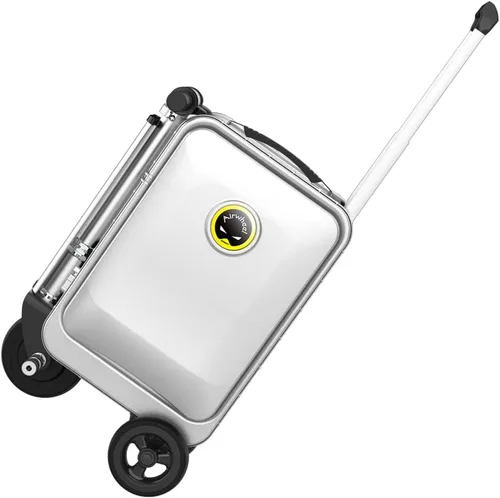 Vista 5 de SE3S Smart Riding Luggage Electric Suitcase Scooter with Removable Battery (silver)