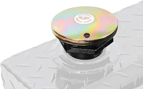 Vista 2 de Dee Zee DZGASCAP - Tapa ventilada para tanque de transferencia con cuello roscado