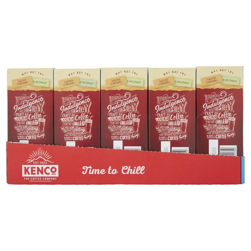 Vista 4 de Kenco Latte de vainilla helado instantáneo 8X21g