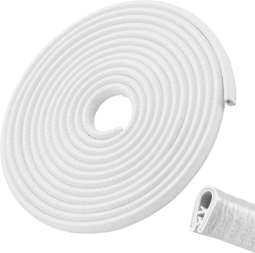 Vista 15 de Protectores de Borde de Puerta de Coche, 5 m, Protector de Goma para Borde de Puerta de Coche, con Protección en Forma de U, Protector de Borde