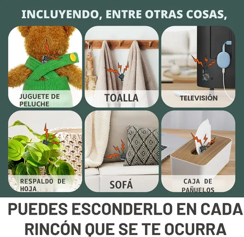Vista 7 de Chilpals Dispositivo de Ruido de Grillos para Bromas (5 Piezas), Bromas Ocultas con Pitidos de Varios Meses, Bromas Divertidas para Oficina