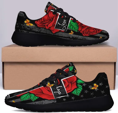Vista 6 de Faith Shoes - Zapatos deportivos para correr para hombres y mujeres, transpirables, casuales, para deportes, regalos para ella