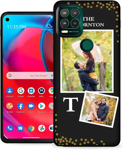 Vista 17 de Funda personalizada para Motorola Moto G Stylus 5G con nombre de foto y texto – GStylus 5G personalizada para teléfono móvil/smartphone/teléfono