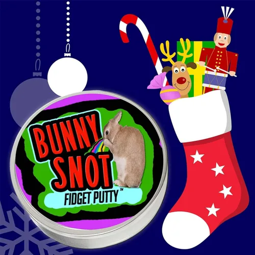 Vista 5 de Bunny Snot Therapy Putty – Divertido regalo de broma para adultos, masilla para el estrés, divertido regalo de conejito Booger novedoso para Pascua
