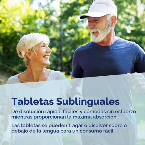 Vista 6 de Superior Source Ácido fólico complejo B/biotina (60 tabletas) Fórmula de vitamina B con ácido fólico y biotina que apoya la conversión de energía