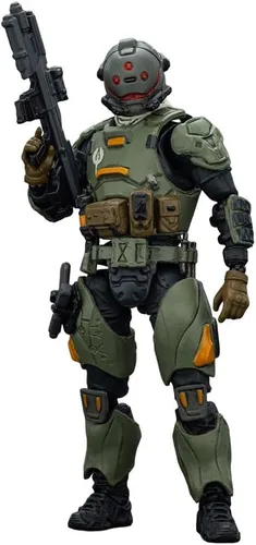 Vista 9 de JOYTOY APOC Series Bedrock Albus Standard Combat Type Mech 1/25 Modelo móvil Figura coleccionable a partir de 15 años