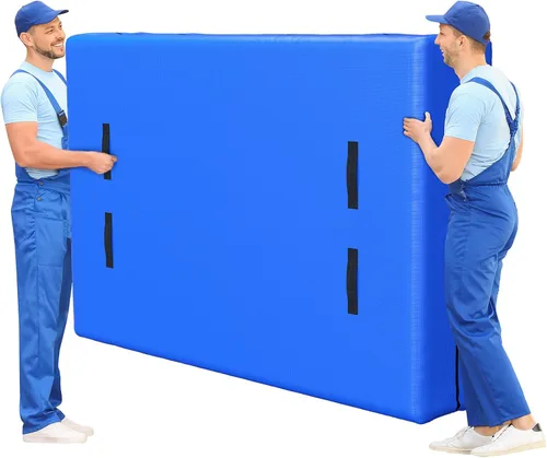 Vista 9 de Bolsa para colchón de tamaño individual para mudanza y almacenamiento, funda reutilizable impermeable de alta resistencia tamaño individual