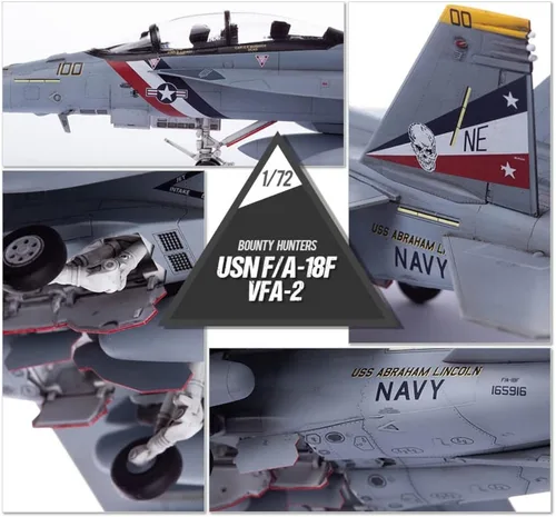 Vista 7 de Academy 492567 1/72 USN F/A-18F VFA-2 Cazarrecompensas