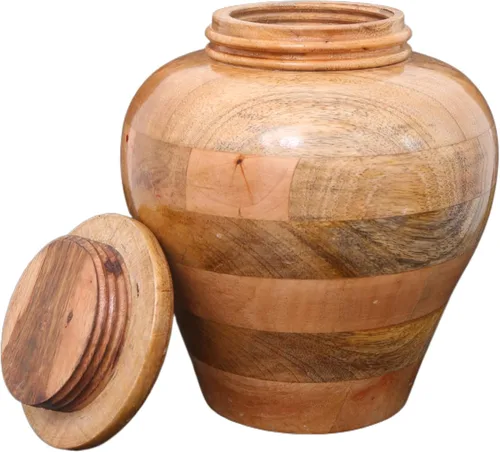 Vista 6 de Urna de madera hecha a mano para cenizas humanas para adultos, capacidad de 200 pulgadas cúbicas, urna funeraria para cenizas, caja de recuerdo