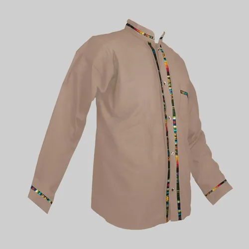 Vista 4 de Camisas de manga larga para hombre, hechas en México, varios