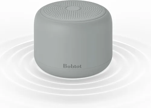 Vista 12 de Bobtot Altavoces Bluetooth portátiles con correa mini habla, negro