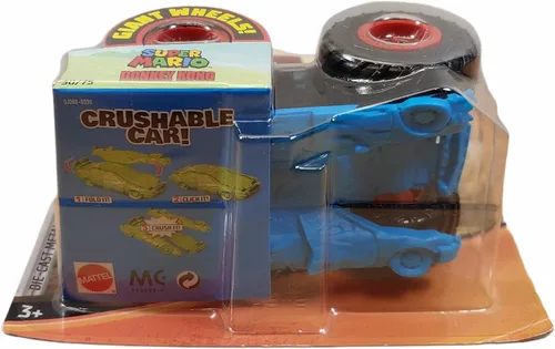 Vista 3 de Hot Wheels Monster Trucks Escala 1:64 Super Mario Donkey Kong 30/75 Incluye Coche Triturable