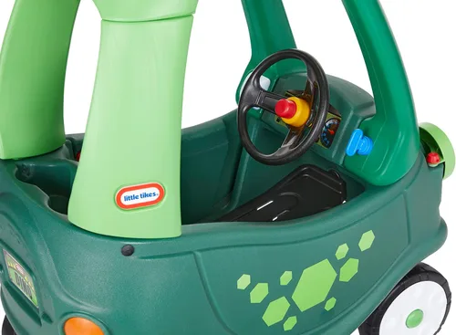 Vista 5 de Little Tikes Cozy Coupe Dinosaur - Exclusivo de Amazon, grande, verde
