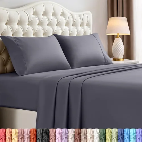 Vista 35 de Utopia Bedding - Juego de sábanas de microfibra cepillada, resistente al encogimiento y a la decoloración, de fácil cuidado, 3 piezas, tamaño Beige