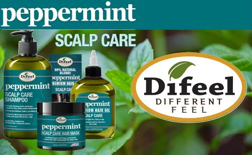 Vista 7 de Difeel Aceite para el cabello de menta para el cuidado del cuero cabelludo, 7.1 onzas