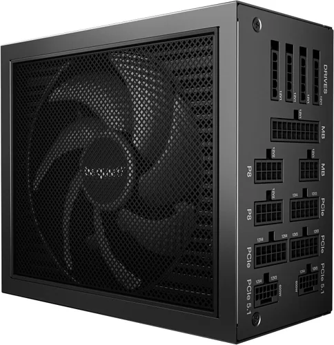 Vista 7 de be quiet! Dark Power Pro 13 1300W, ATX 3.1, PCIe 5.1, 80+ Titanium PSU