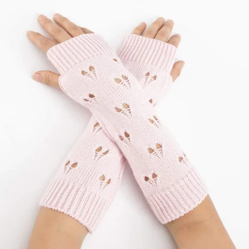 Vista 3 de Dalulu Guantes de grunge de hadas, accesorios de grunge, guantes rasgados, guantes de ganchillo, ropa y2k Fairy Grunge estéticos calentadores