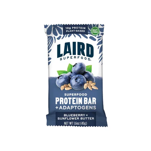 Vista 13 de Barras de proteína funcional Laird Superfood – Barra de proteína pero mejor con ingredientes reales, hongos funcionales 10g de proteína a base
