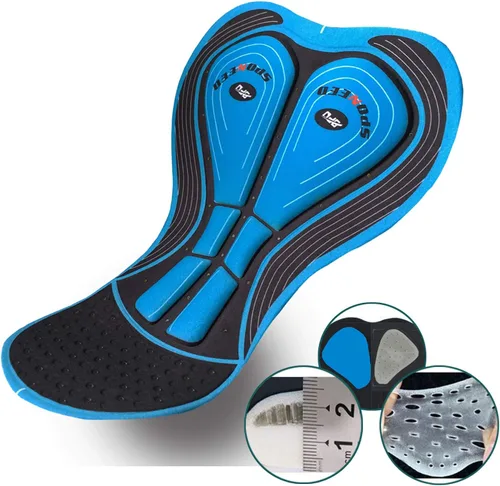 Vista 6 de sponeed Pantalones cortos de los hombres Bib y Jersey Ciclismo Kits Set Road Bike Outdoor Riding Sportswear