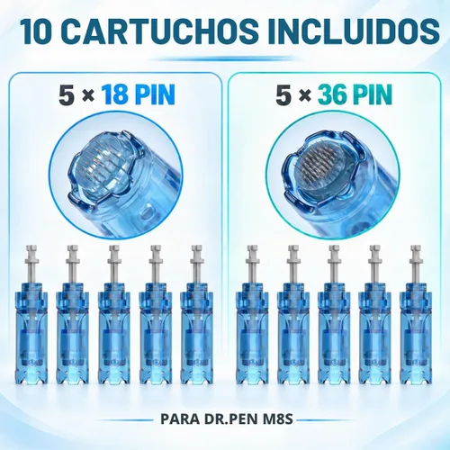 Vista 3 de Pluma de microagujas M8S para uso doméstico