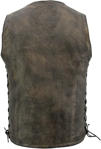 Vista 2 de Milwaukee Chaleco envejecido de 10 bolsillos para hombre