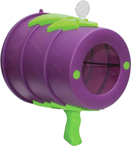 Vista 3 de Gifts A Must AirZooka - Juguete de cañón de aire, pistola de aire divertida, lanza un potente y seguro asalto aéreo contra adultos o niños y Negro