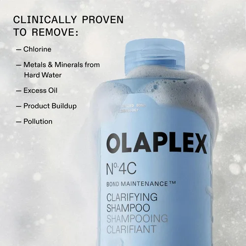 Vista 4 de Olaplex Nº.4C Bond Maintenance™ Clarifying Deep Cleansing Shampoo Removes Damage Causing Impurities & Buildup Helps Restore Color vibrancy For