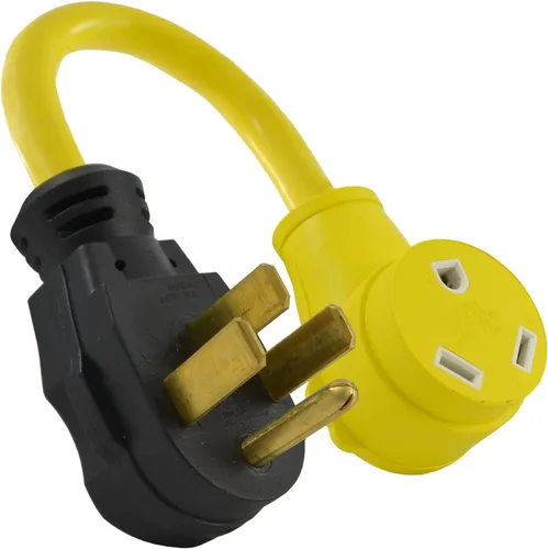 Vista 7 de Conntek Adaptador de cable de autocaravana RV de 15 amperios a 30 amperios