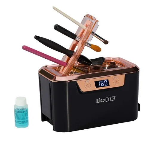 Vista 13 de iSonic® DS310-WS Miniaturized Limpiador Ultrasónico Comercial con SS. Juego de soporte para vasos de precipitados para joyas, herramientas