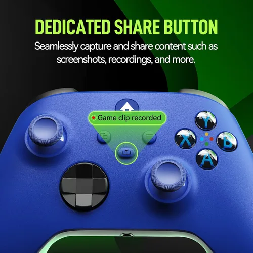 Vista 5 de usergaing Xbox Controller Compatible with Xbox One,Xbox Series X,Xbox Series S,Xbox One S,Xbox One X,Window PC(8,10,11) with Share Button,3.5mm