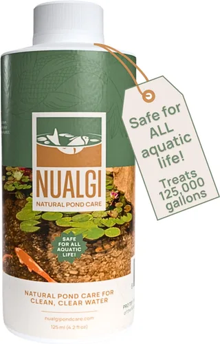 Vista 8 de Treats 60,000 galones: limpiador natural de estanques y clarificador de agua Elección ecológica para estanques de peces Koi 100% seguro