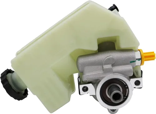 Vista 16 de Chefull Bomba de dirección asistida con polea Compatible con 2007 2008 2009 2010 2011 para Jeep Wrangler (JK) para 3.8L V6, bomba de asistencia