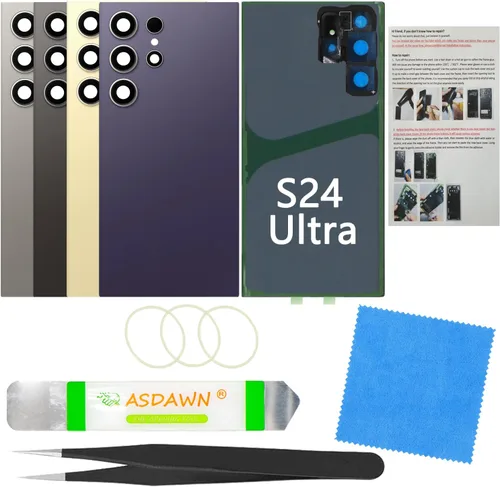 Vista 84 de Para Galaxy Note 8 SM-N950 All Carriers Reemplazo de cristal del panel Cinta preinstalada + lente de cámara preinstalada + kit de herramientas