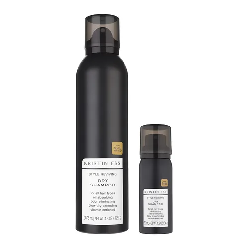 Vista 9 de Kristin Ess Champú en Spray Seco para Cabello Graso - Absorbe el Aceite, Añade Volumen con Mínimo Residuo, Extiende el Estilo + Refresca