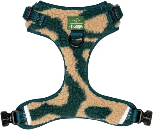 Vista 9 de Lucy & Co. Appley Ever After - Arnés de pana para perro, sin tirones, talla Appley Ever After Corduroy