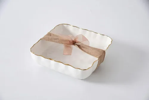 Vista 2 de Portofino - Servilletero para cóctel, 7" x 7" x 2