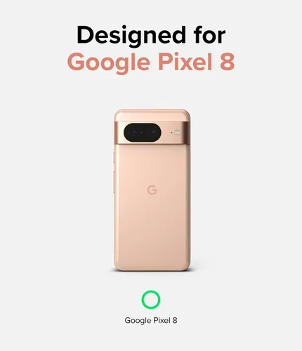 Vista 4 de Ringke Fusion - Funda compatible con Google Pixel 8 [transparente] + doble película fácil compatible con Google Pixel 8