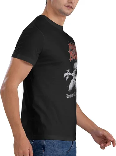 Vista 5 de Morbid Angel T Shirt Men's Summer Round Neck Trend Fashion Short Sleeve T Shirt Sports Fitness Cotton Shirt Tops