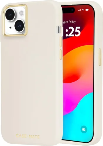 Vista 10 de Case-Mate Funda para iPhone 15 Plus - Flores con Gemas [Protección contra caídas de 12 pies] [Compatible con MagSafe] Cubierta magnética