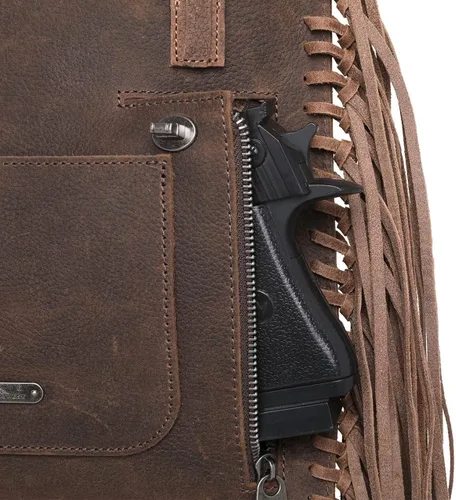 Vista 3 de Montana West Western Bling Collection - Bolso de mano con asa superior