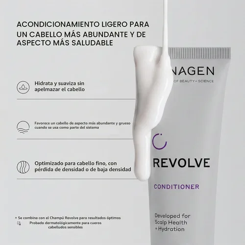 Vista 5 de Zenagen Revolve - Dúo de pérdida de cabello para hombre, 2.5 onzas líquidas