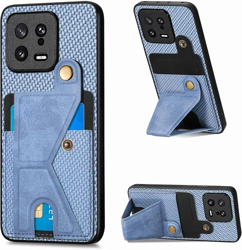 Vista 52 de Funda para Oppo K10x / OnePlus Nord CE 2 Lite 5G Funda para Realme 9 5G / 9 Pro / Q5 / V25 Funda de piel sintética con ranuras para tarjetas