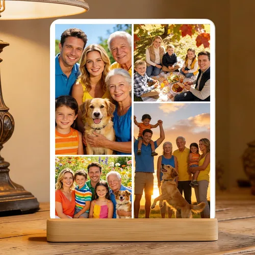 Vista 13 de XINYIMAI Impresiones de fotos de metal personalizadas, marco de fotos personalizado con tus fotos, regalos de fotos personalizados para amantes