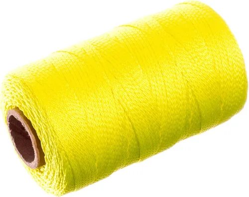 Vista 6 de Línea de nailon trenzado Mason - Cordón de cordel (250 pies, verde fluorescente)