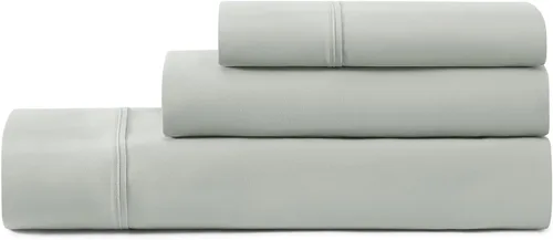Vista 19 de UGG Hedi - Juego de sábanas tamaño individual, transpirable y refrescante Esencial para dormitorio universitario, microfibra refrescante, bolsillo