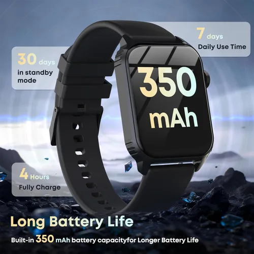 Vista 6 de Reloj inteligente para hombres, más de 120 modos deportivos con pantalla táctil HD de 1.83 pulgadas, monitor de sueño, impermeable IP67, llamada
